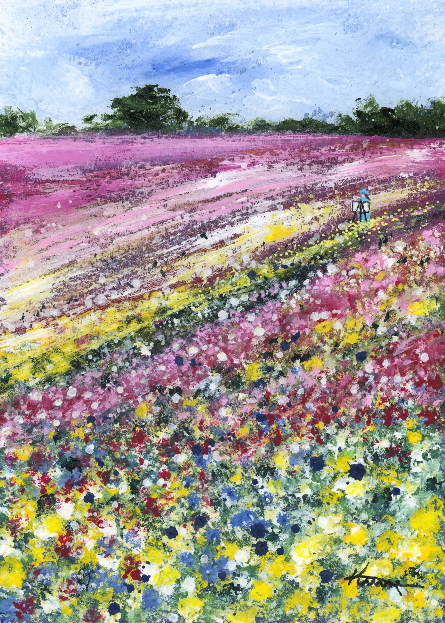 Flower Field, That's Where I am At No.2