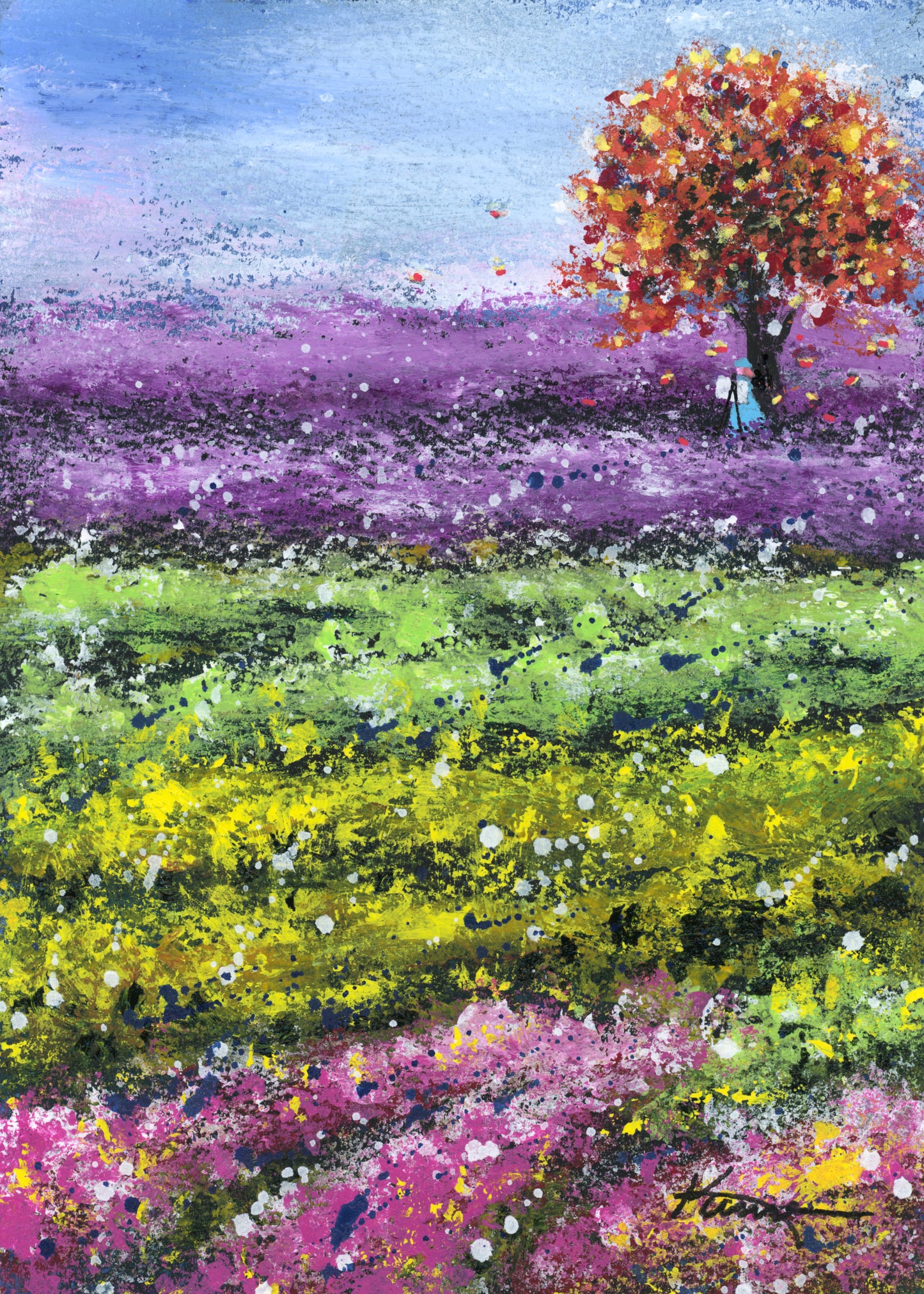 Flower Field, That's Where I am At No.3